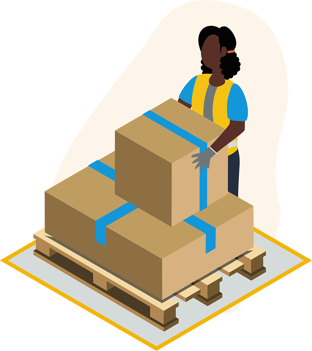 Warehouse worker image